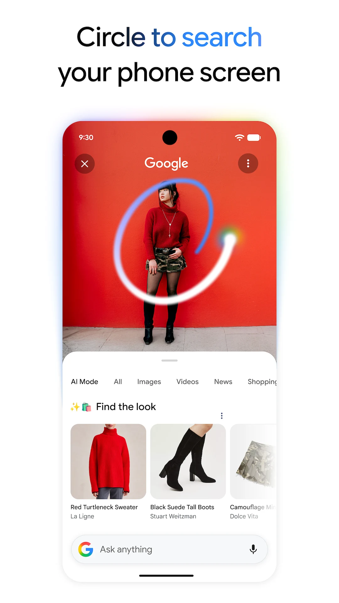Google screenshot