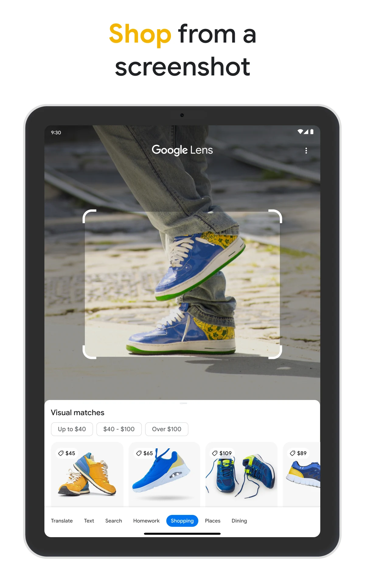 Google screenshot