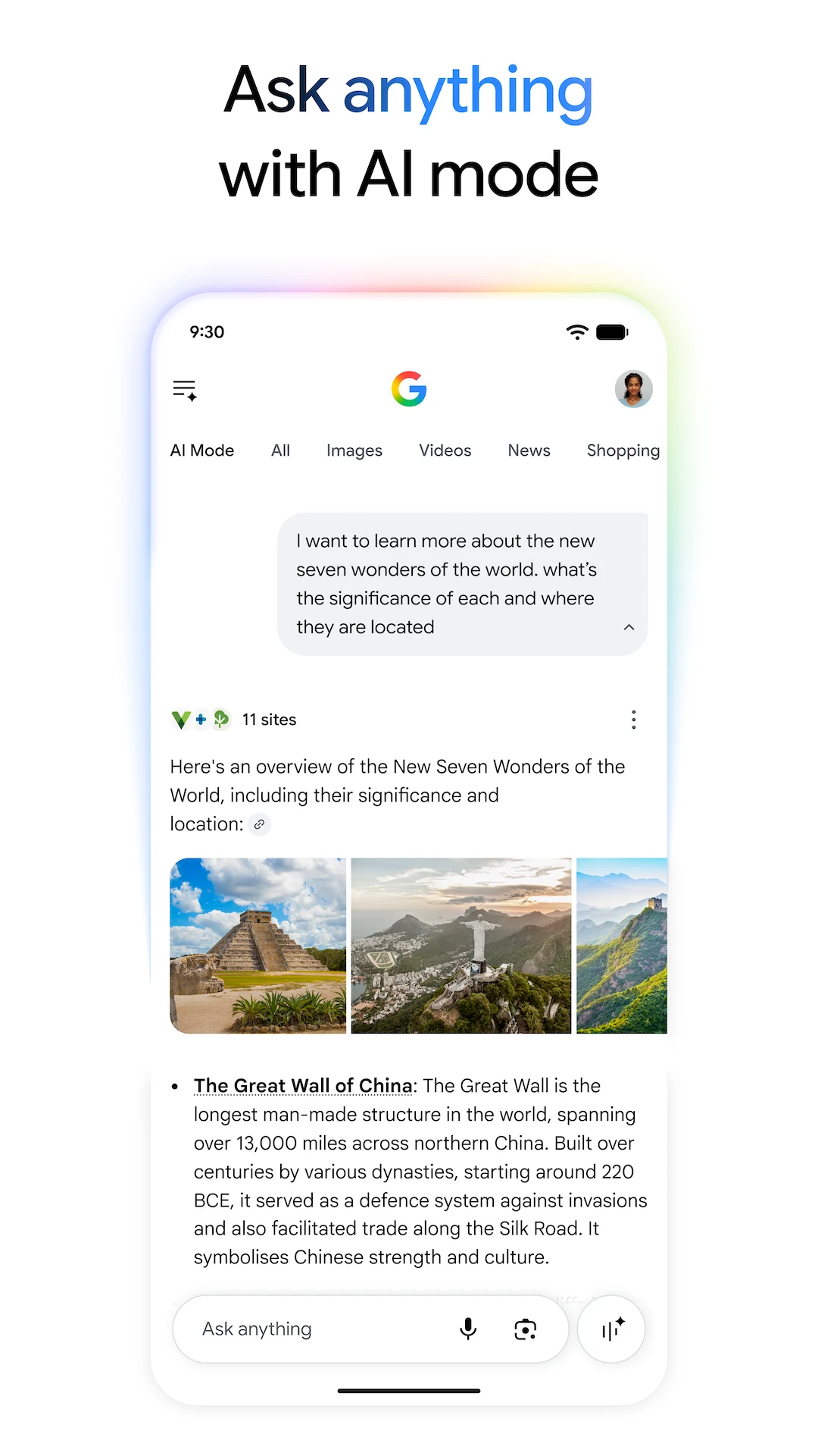 Google screenshot